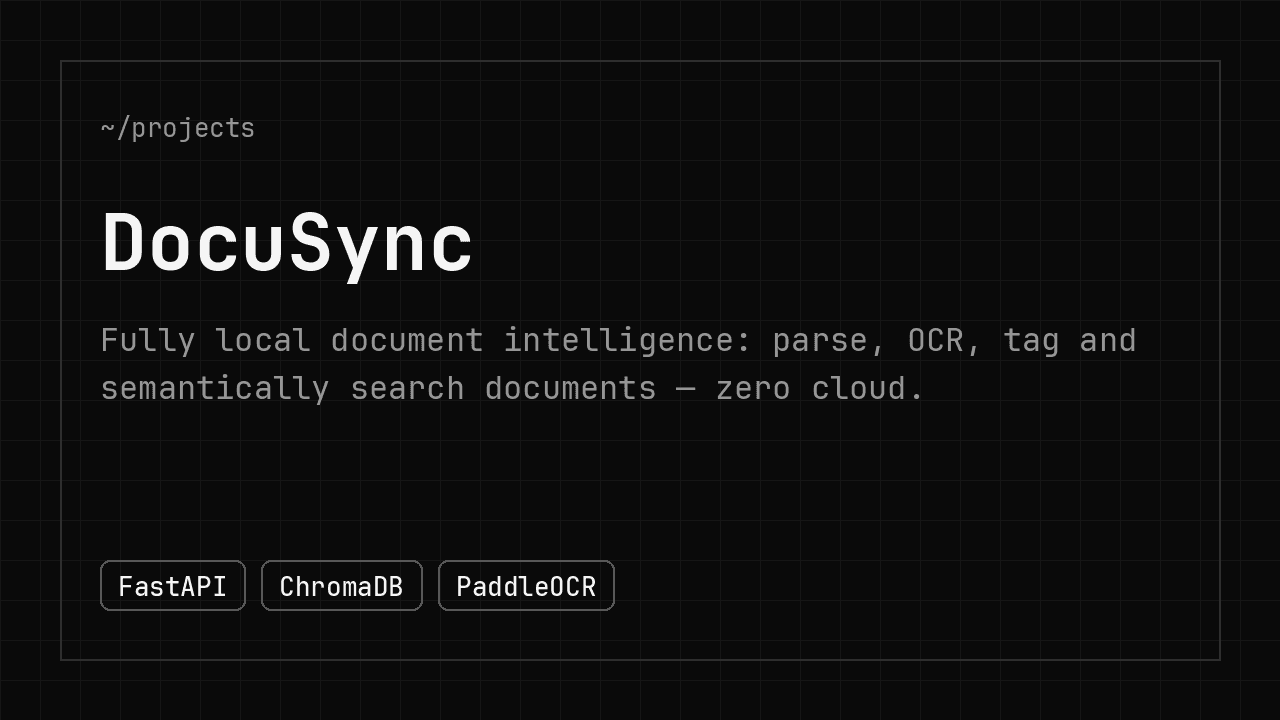 DocuSync preview